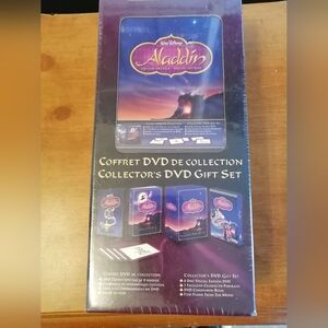 Disney Aladdin Special Edition DVD Set - Purple and Gold